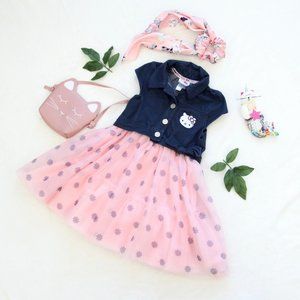 Hello Kitty Puffy Skirt Dress